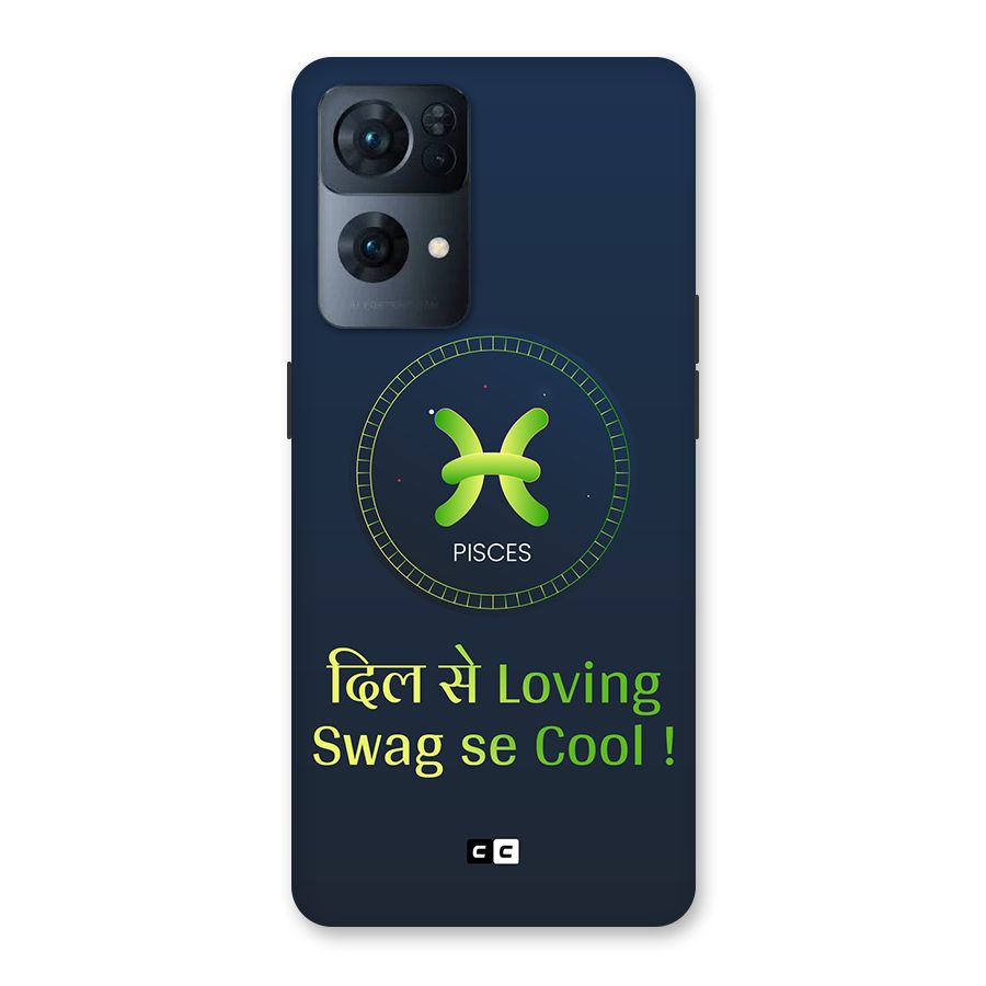 Pisces Swag Back Case for Oppo Reno7 Pro 5G