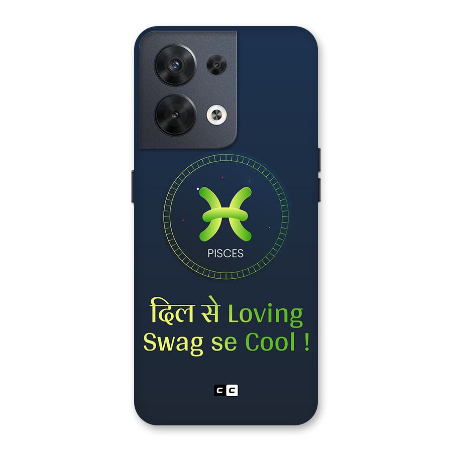 Pisces Swag Back Case for Oppo Reno8 5G