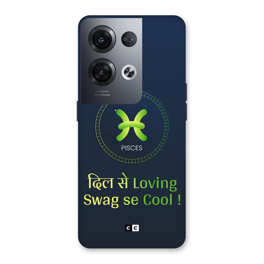 Pisces Swag Back Case for Oppo Reno8 Pro 5G