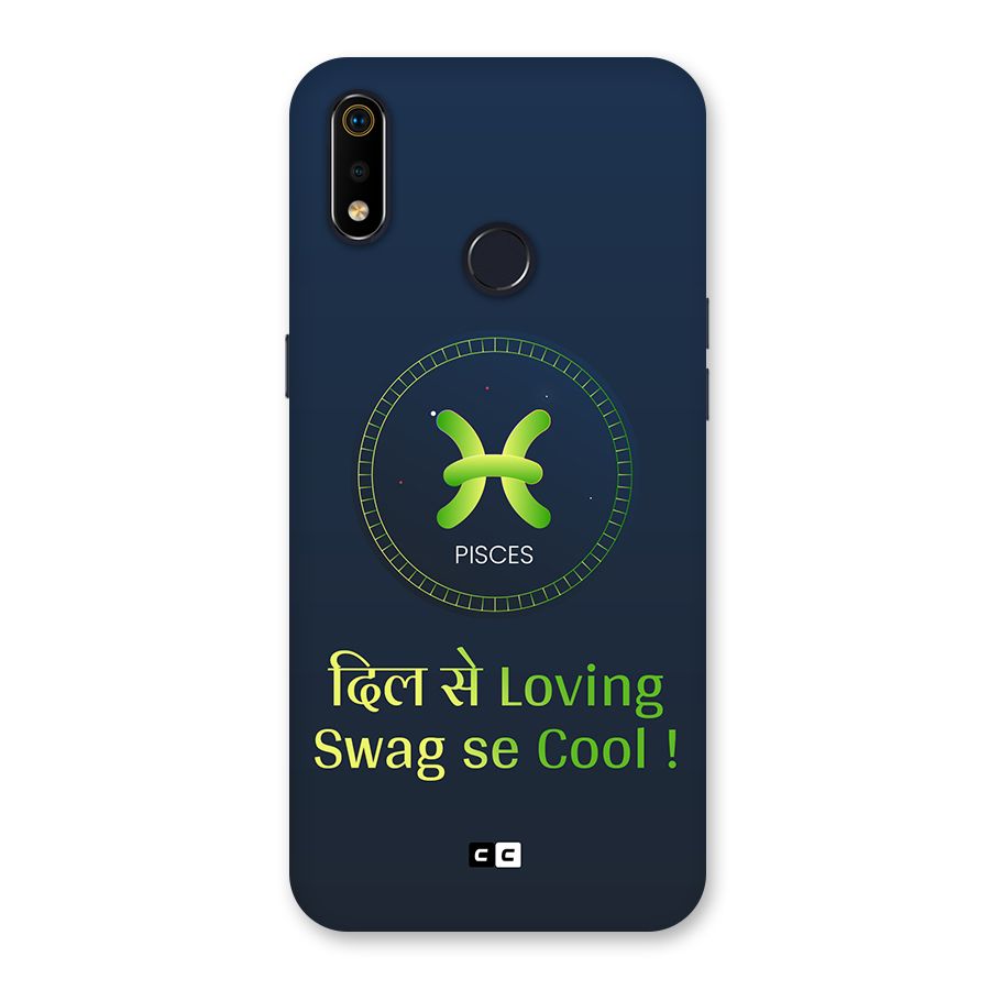 Pisces Swag Back Case for Realme 3i