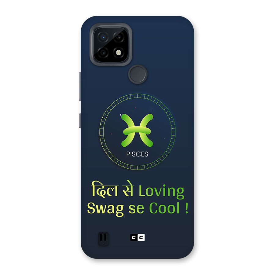 Pisces Swag Back Case for Realme C21