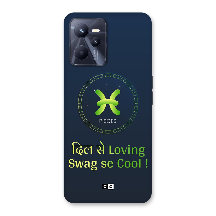 Pisces Swag Back Case for Realme C35