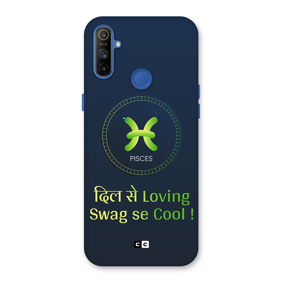 Pisces Swag Back Case for Realme Narzo 10A