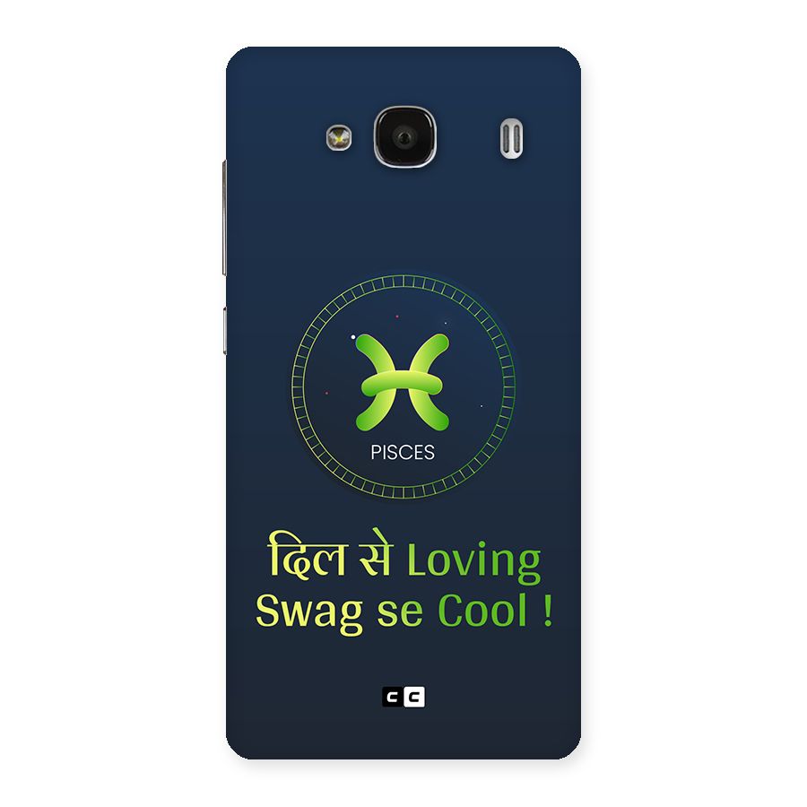 Pisces Swag Back Case for Redmi 2