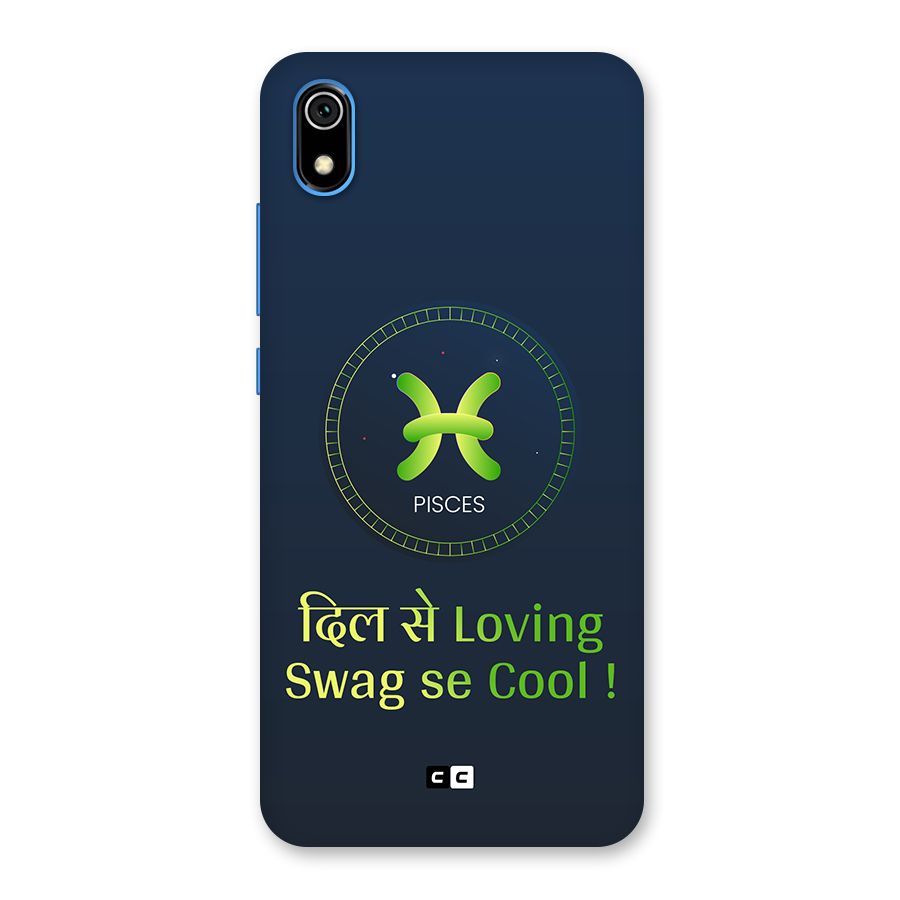 Pisces Swag Back Case for Redmi 7A