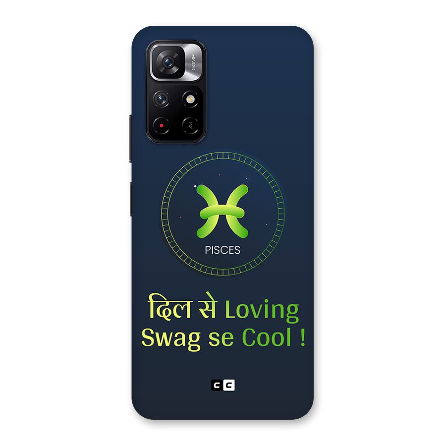 Pisces Swag Back Case for Redmi Note 11T 5G