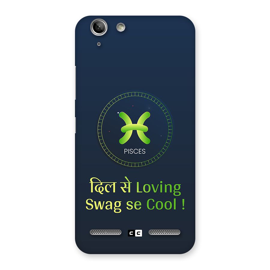 Pisces Swag Back Case for Vibe K5 Plus