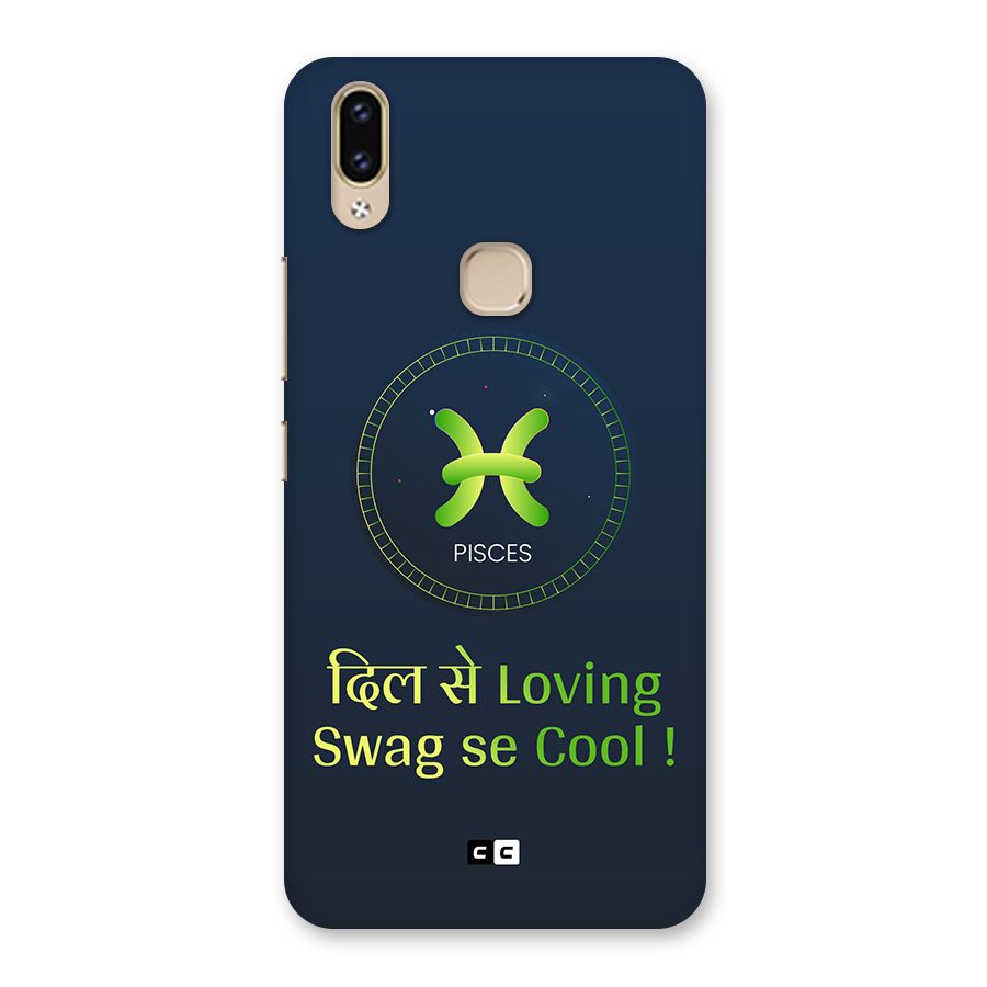 Pisces Swag Back Case for Vivo V9 Youth