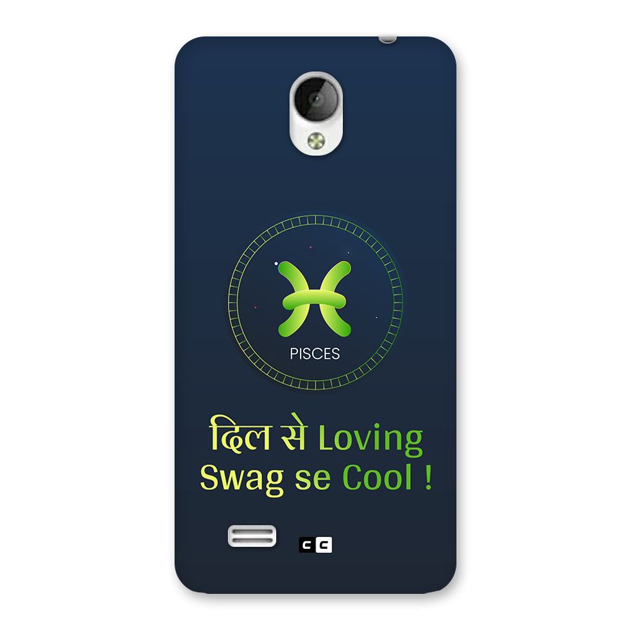Pisces Swag Back Case for Vivo Y21