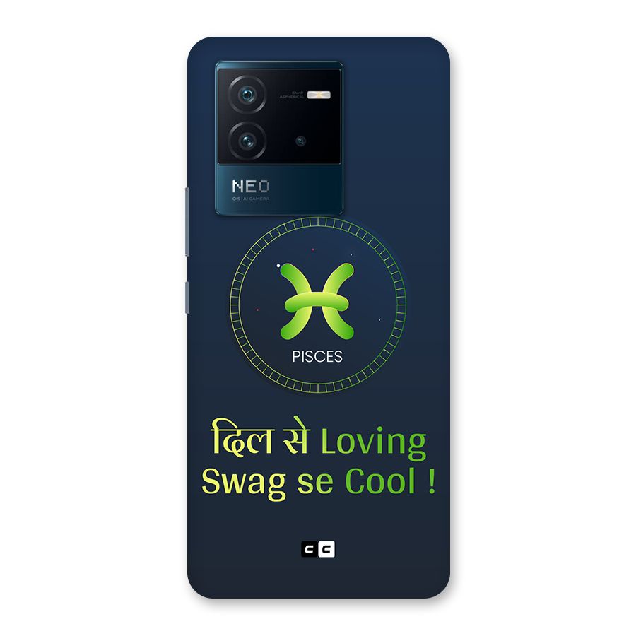 Pisces Swag Back Case for Vivo iQOO Neo 6 5G