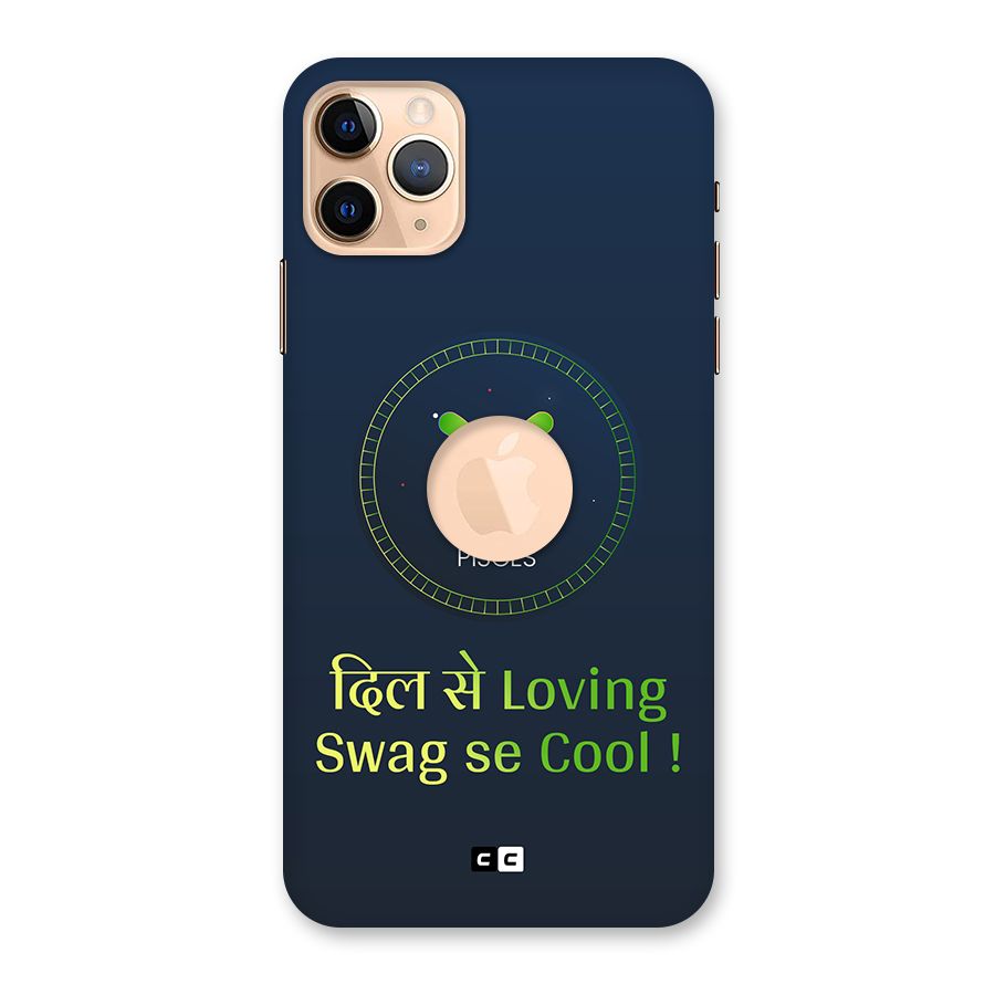 Pisces Swag Back Case for iPhone 11 Pro Max Logo Cut