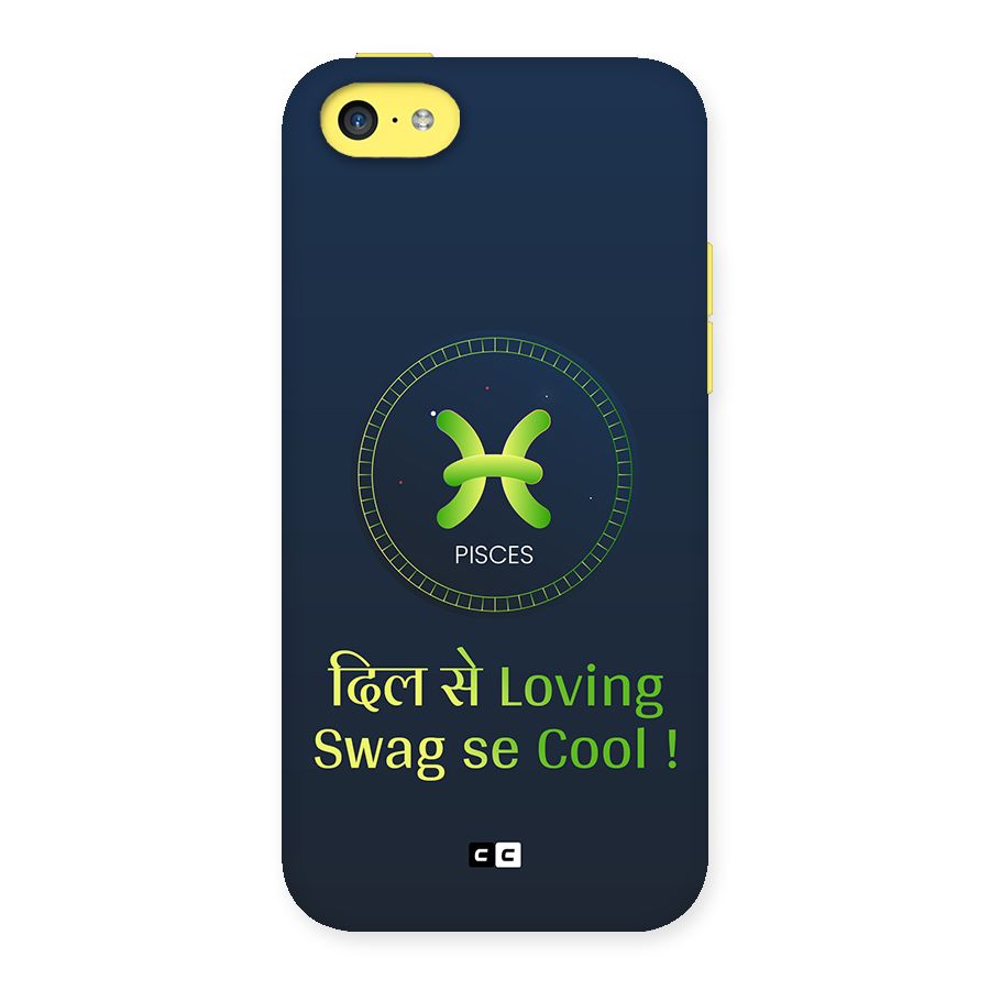 Pisces Swag Back Case for iPhone 5C