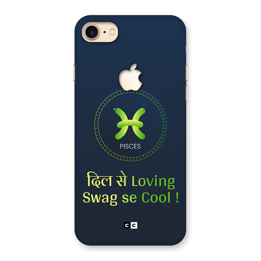 Pisces Swag Back Case for iPhone 7 Apple Cut