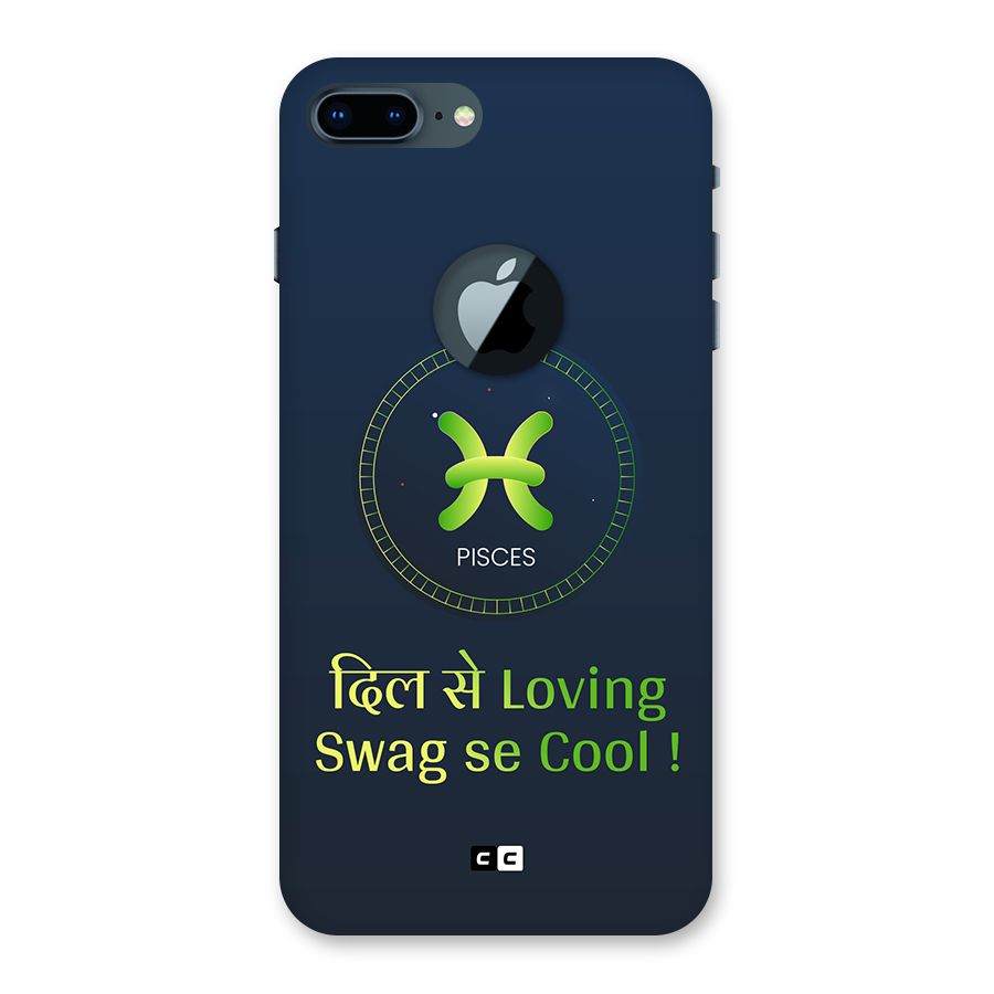 Pisces Swag Back Case for iPhone 7 Plus Logo Cut