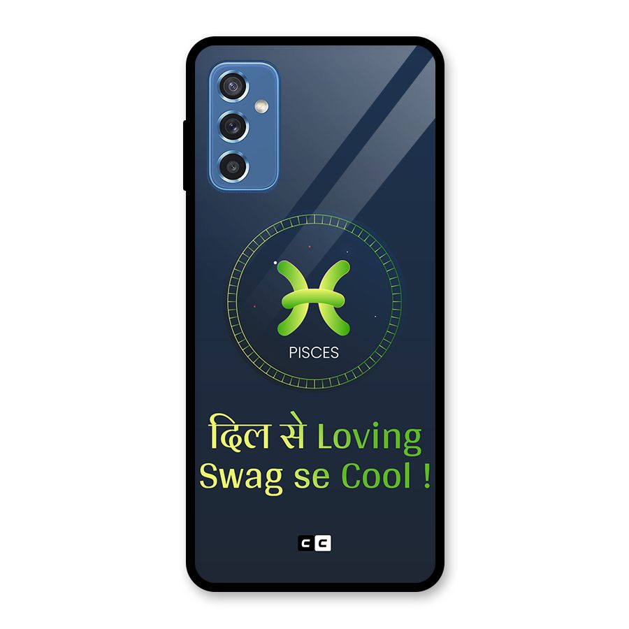 Pisces Swag Glass Back Case for Galaxy M52 5G