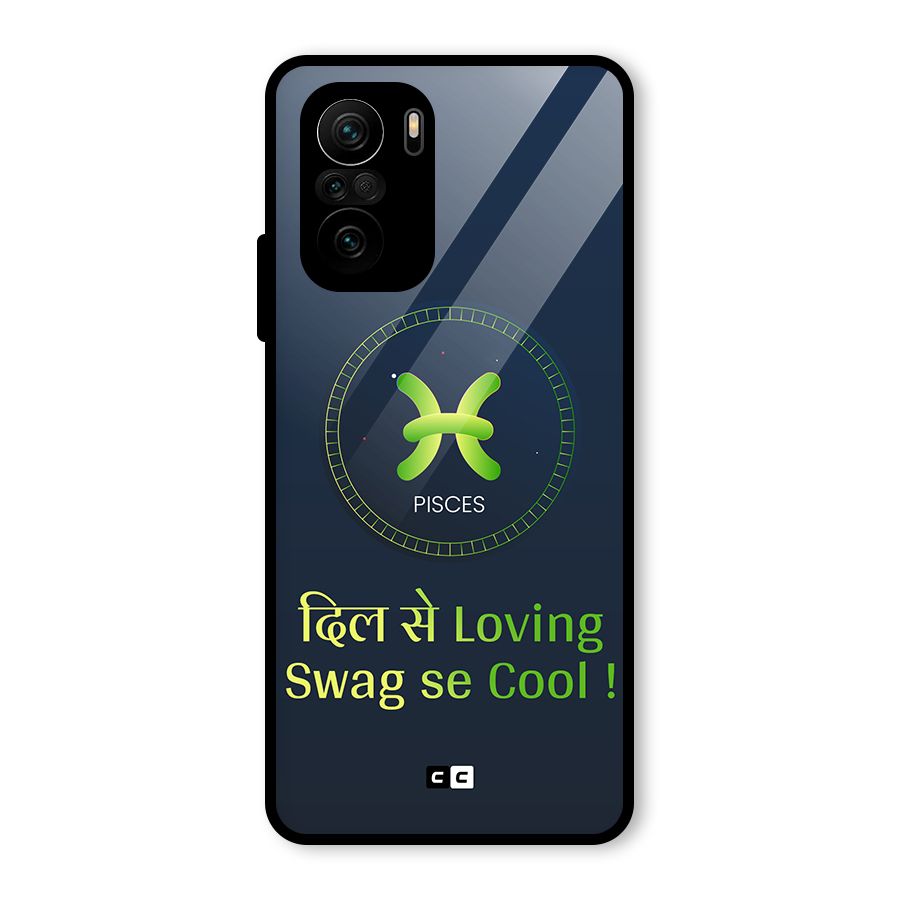 Pisces Swag Glass Back Case for Mi 11X Pro