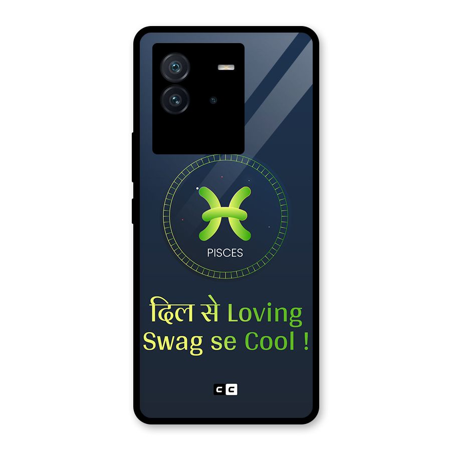 Pisces Swag Glass Back Case for Vivo iQOO Neo 6 5G