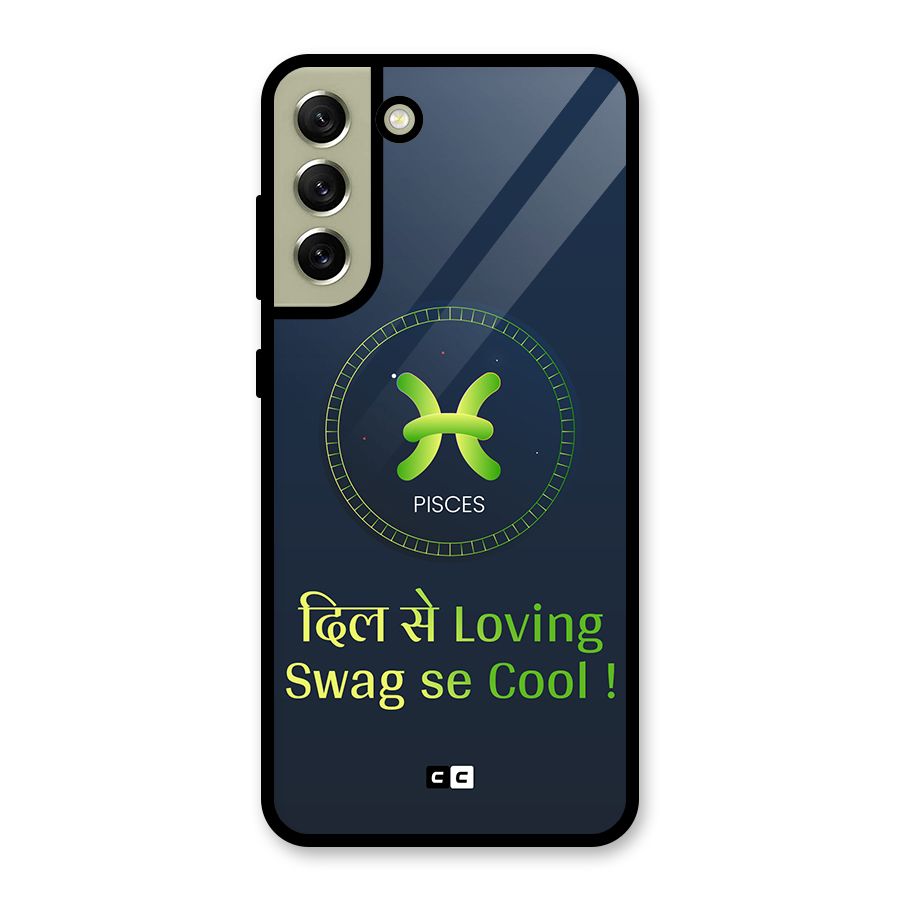 Pisces Swag Metal Back Case for Galaxy S21 FE 5G (2023)