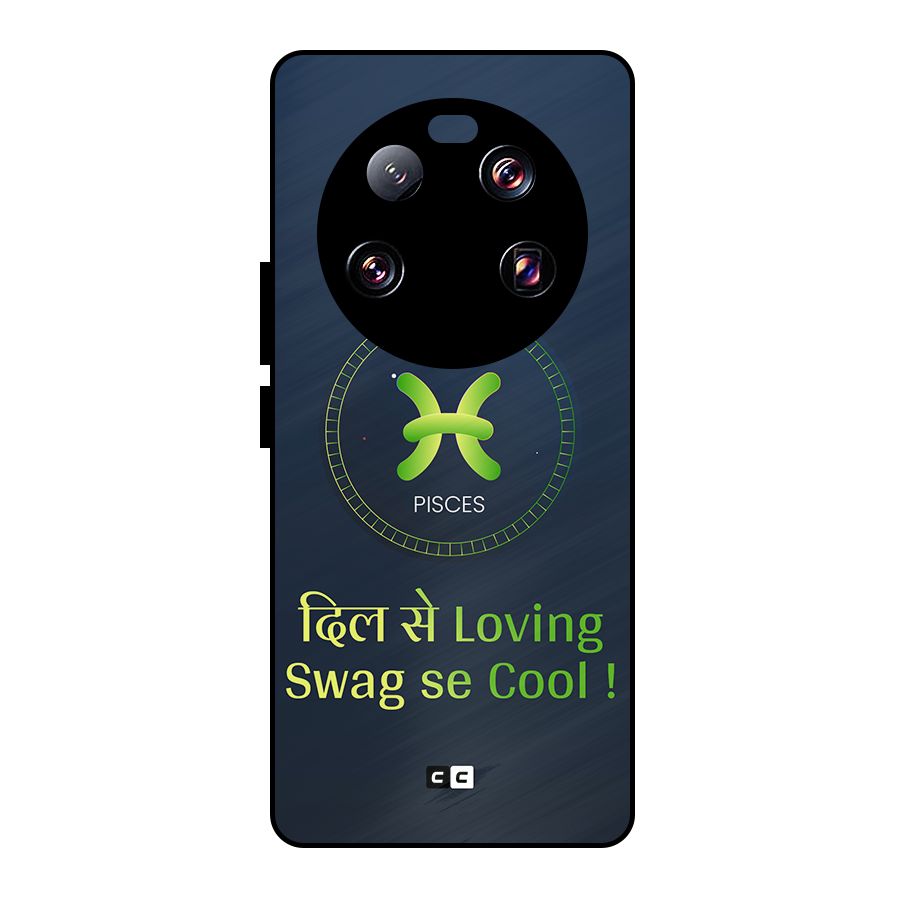 Pisces Swag Metal Back Case for Xiaomi 13 Ultra