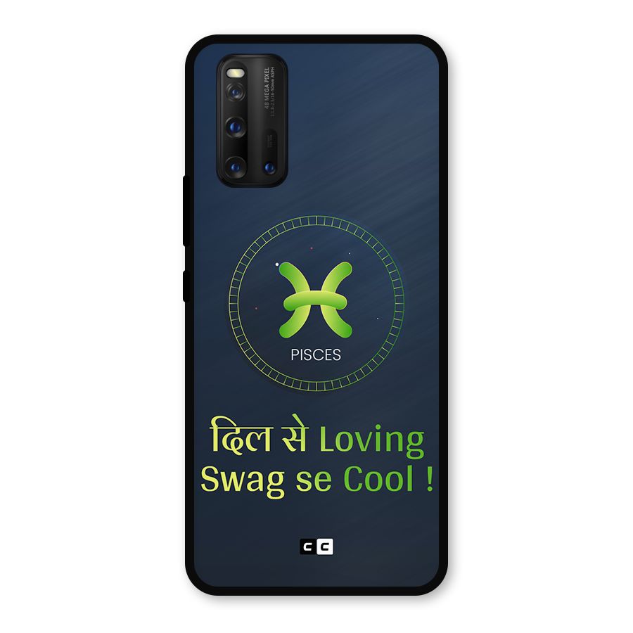 Pisces Swag Metal Back Case for iQOO 3