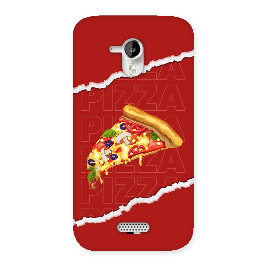 Pizza Lover Back Case for Canvas HD A116