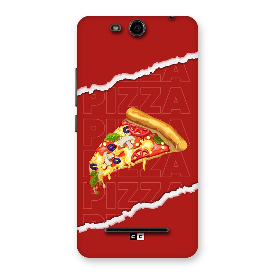 Pizza Lover Back Case for Canvas Juice 3 Q392