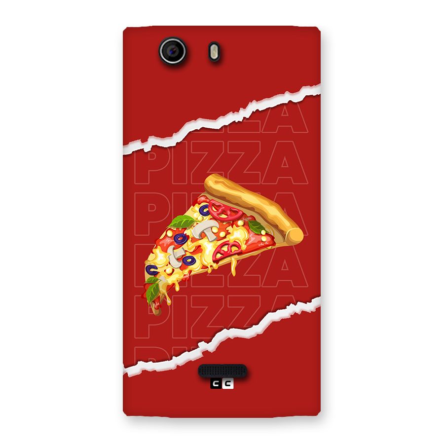 Pizza Lover Back Case for Canvas Nitro 2 E311