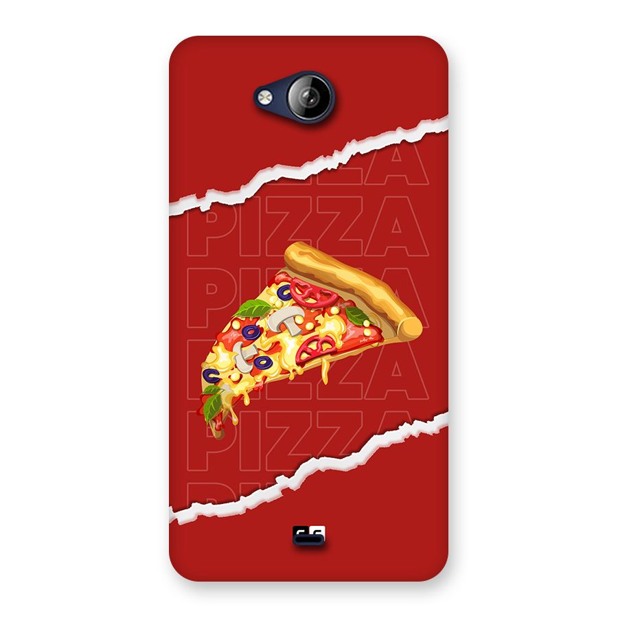Pizza Lover Back Case for Canvas Play Q355