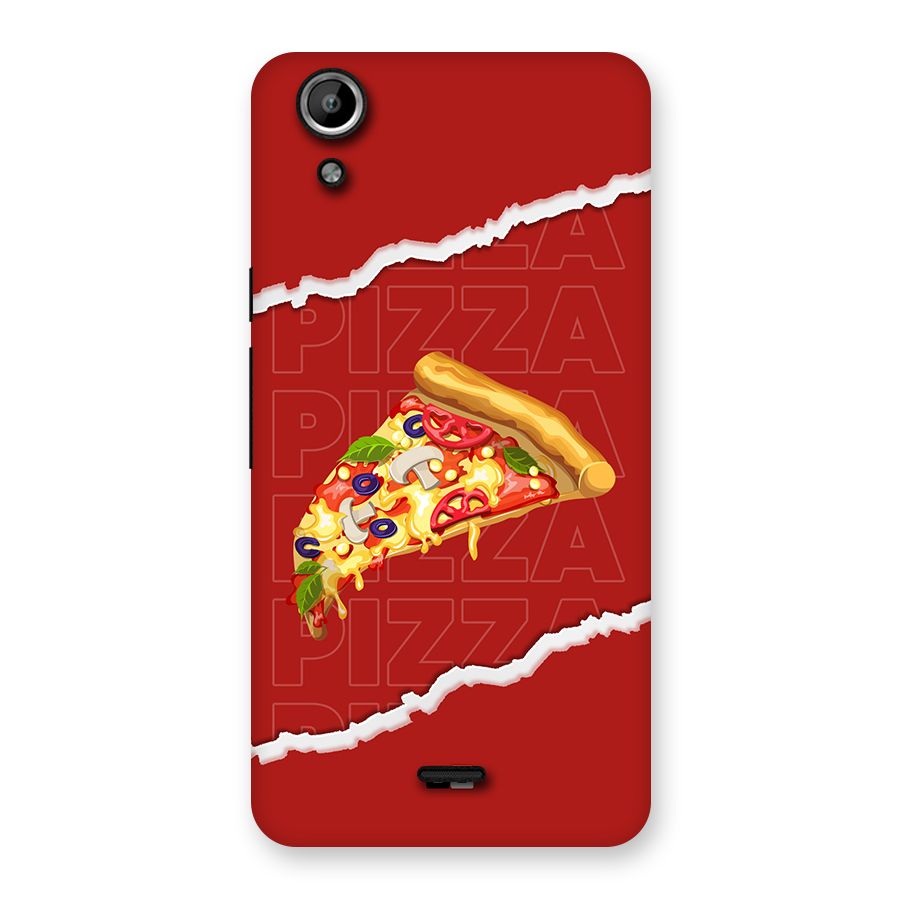 Pizza Lover Back Case for Canvas Selfie Lens Q345