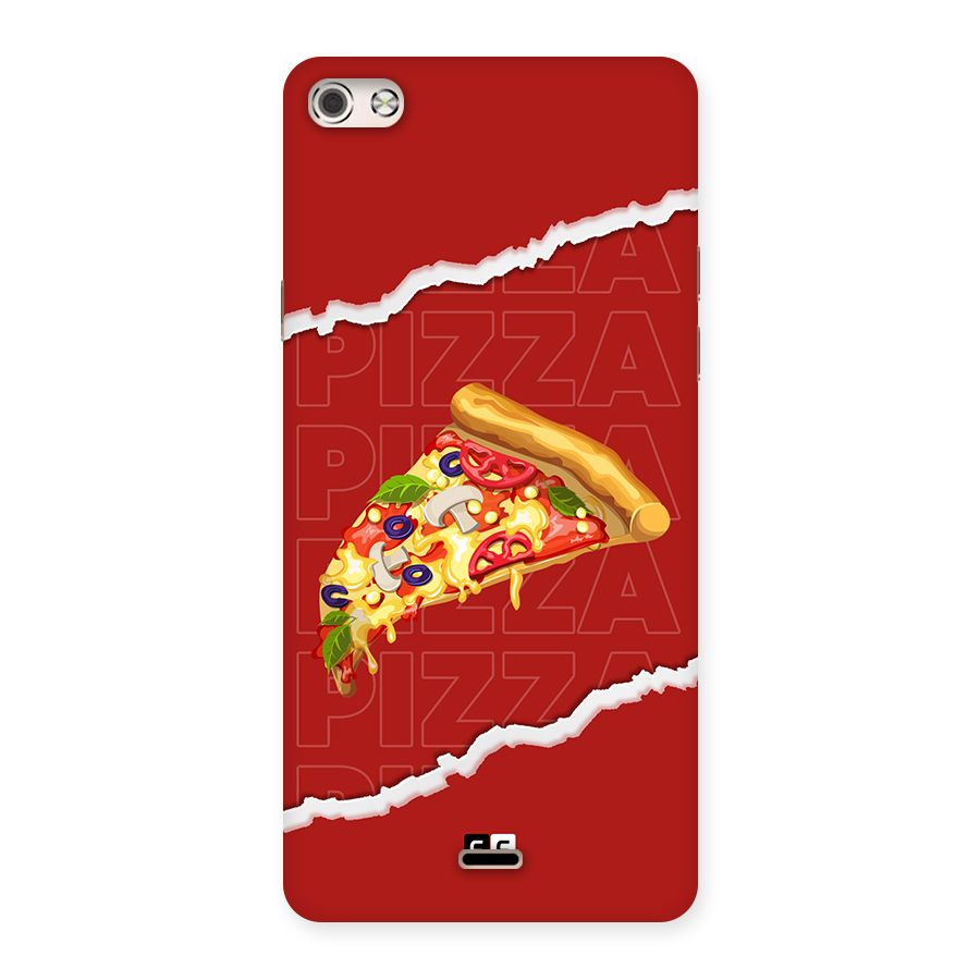 Pizza Lover Back Case for Canvas Silver 5