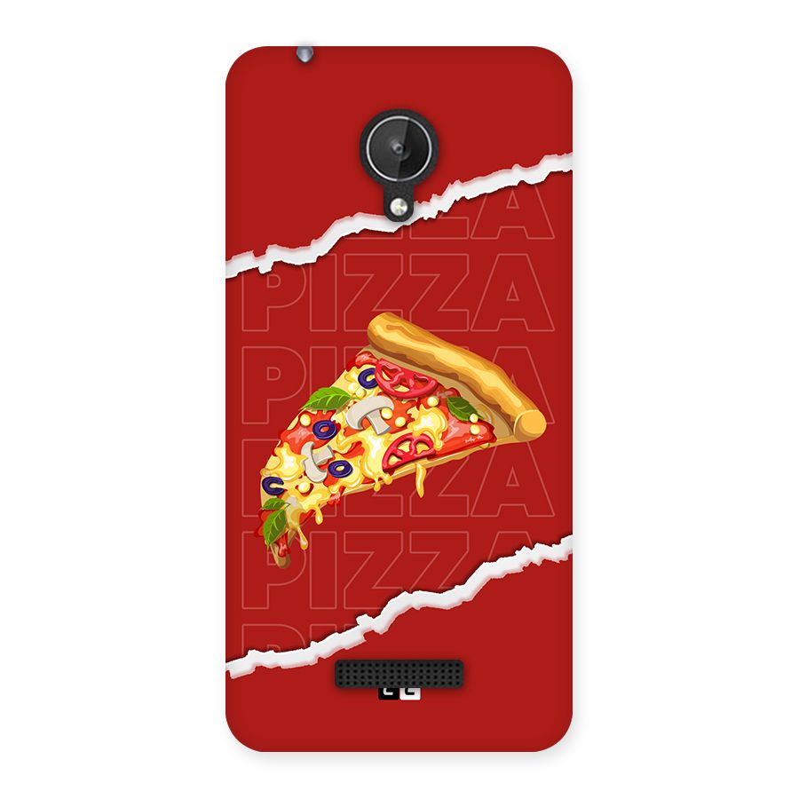 Pizza Lover Back Case for Canvas Spark Q380
