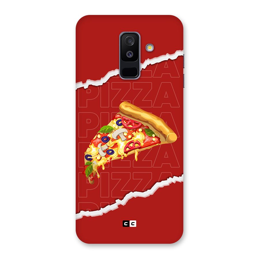 Pizza Lover Back Case for Galaxy A6 Plus