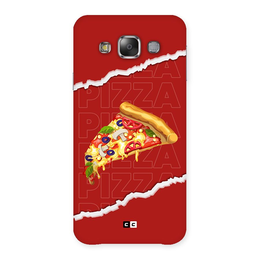 Pizza Lover Back Case for Galaxy E7