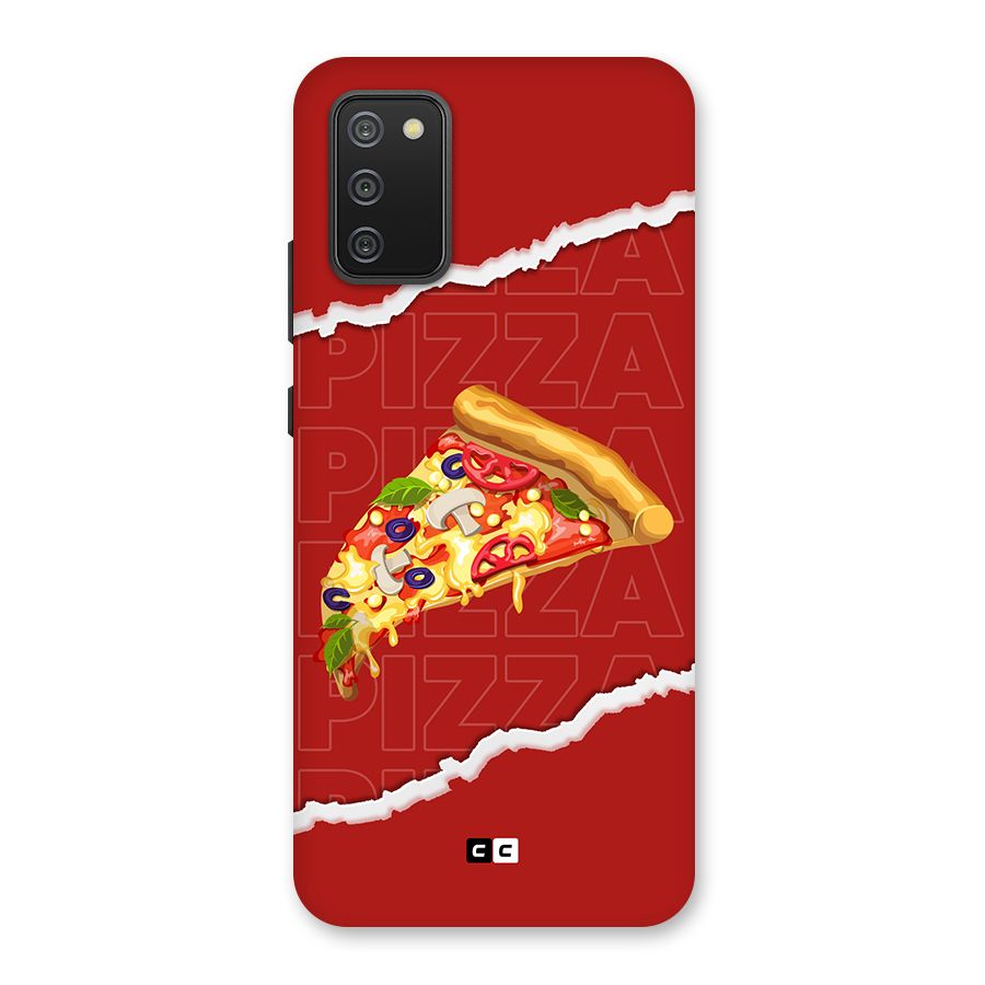 Pizza Lover Back Case for Galaxy F02s