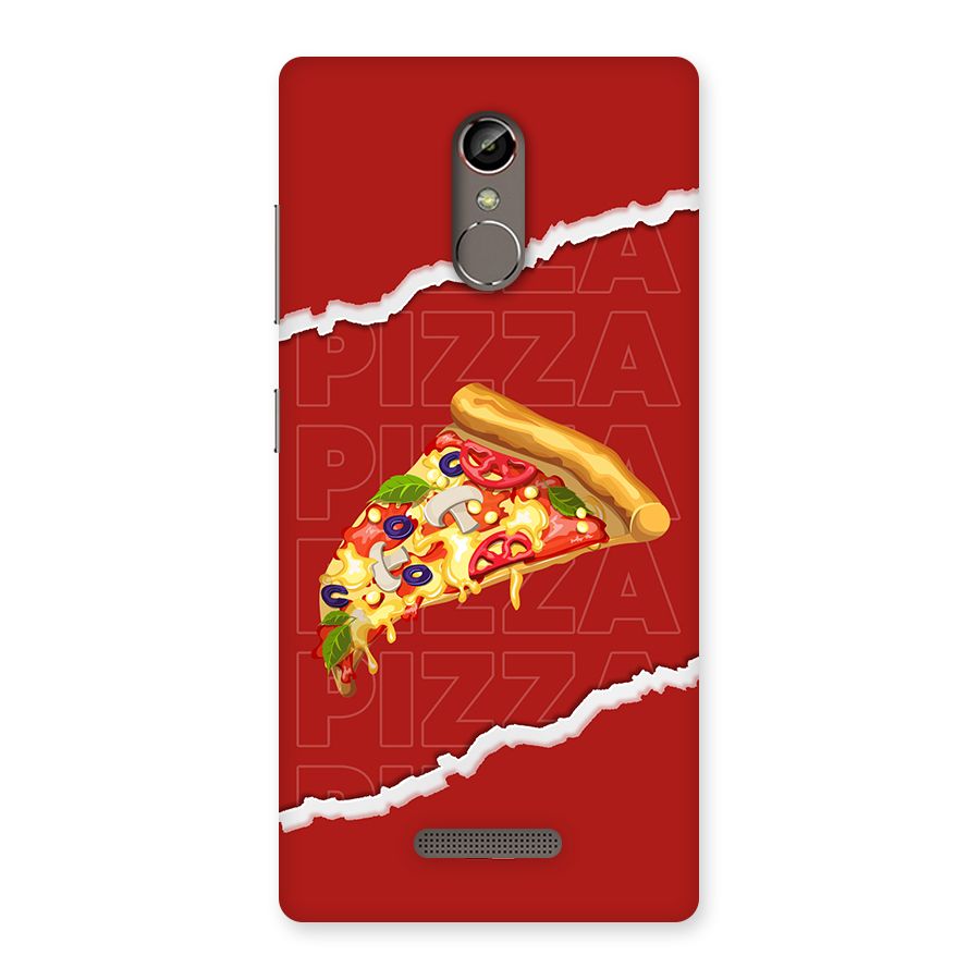 Pizza Lover Back Case for Gionee S6s