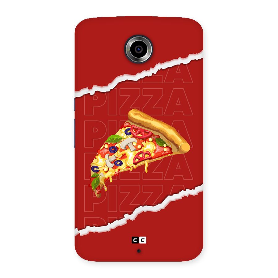 Pizza Lover Back Case for Google Nexus 6