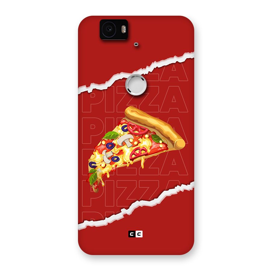 Pizza Lover Back Case for Google Nexus 6P