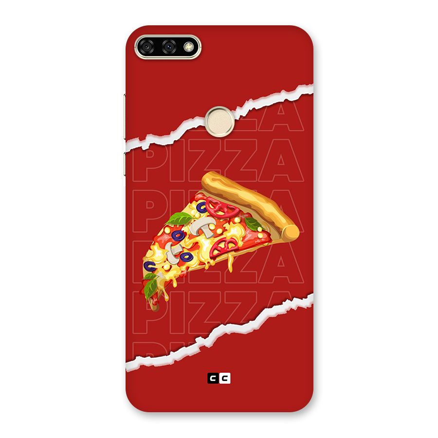 Pizza Lover Back Case for Honor 7A