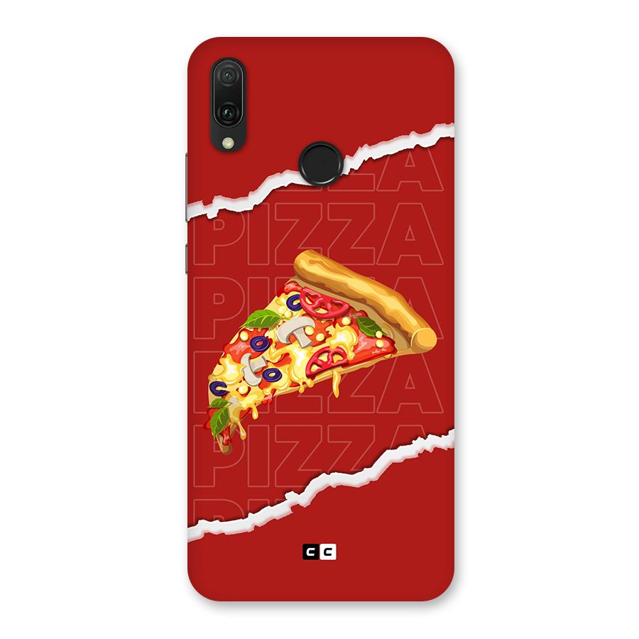 Pizza Lover Back Case for Huawei Y9 (2019)