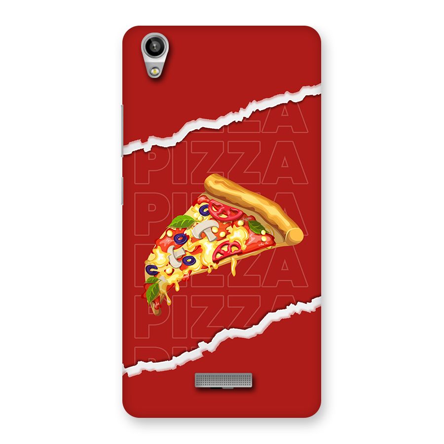 Pizza Lover Back Case for Lava Pixel V1