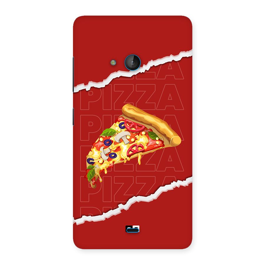 Pizza Lover Back Case for Lumia 540