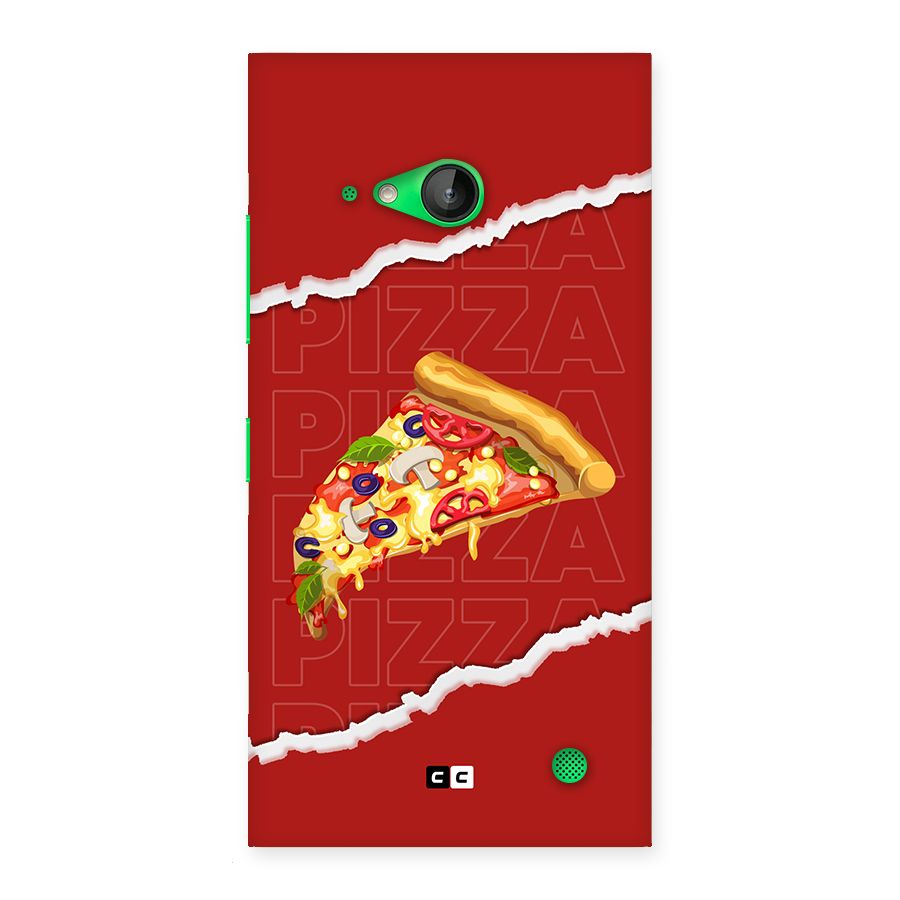 Pizza Lover Back Case for Lumia 730