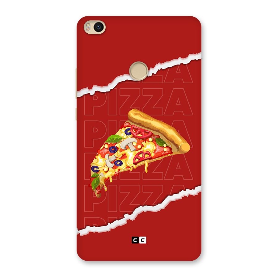 Pizza Lover Back Case for Mi Max 2