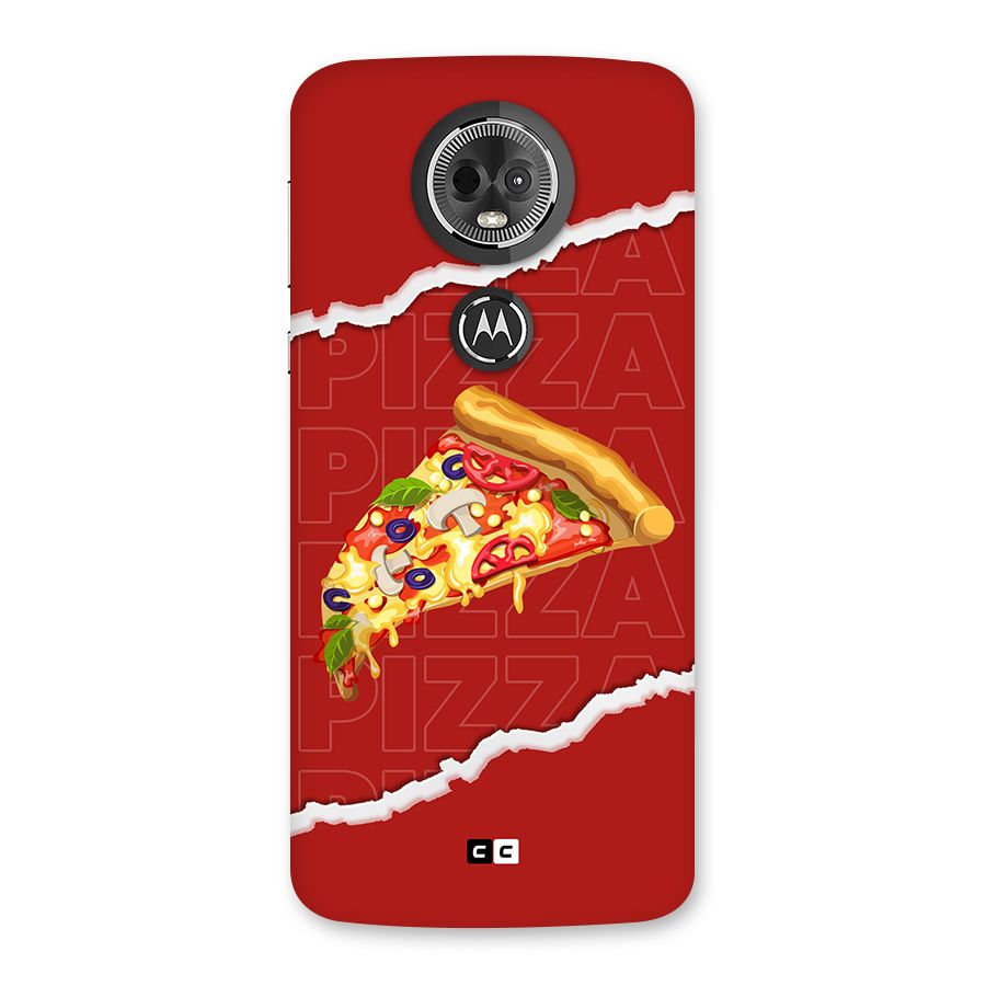 Pizza Lover Back Case for Moto E5 Plus