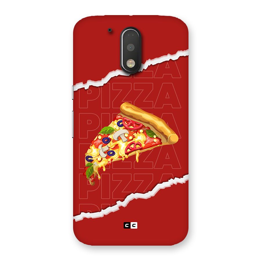Pizza Lover Back Case for Moto G4