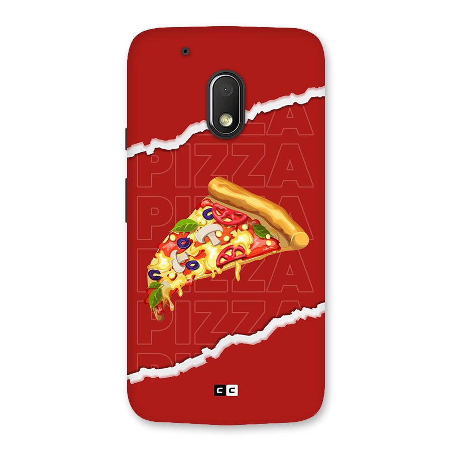 Pizza Lover Back Case for Moto G4 Play