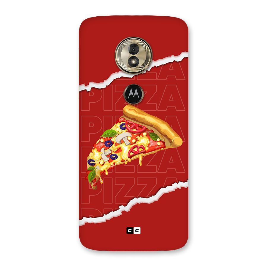 Pizza Lover Back Case for Moto G6 Play