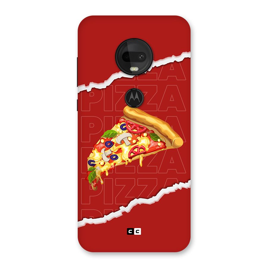 Pizza Lover Back Case for Moto G7