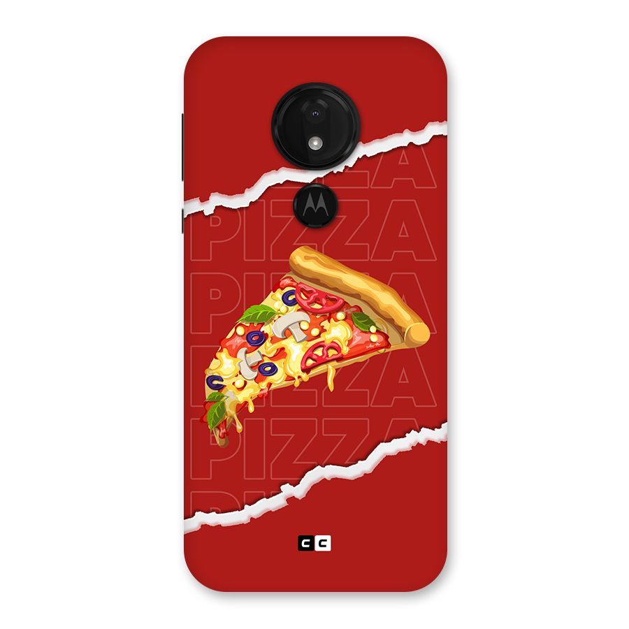 Pizza Lover Back Case for Moto G7 Power