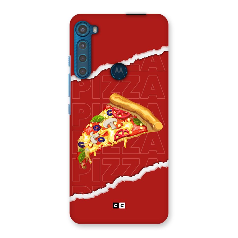 Pizza Lover Back Case for Motorola One Fusion Plus